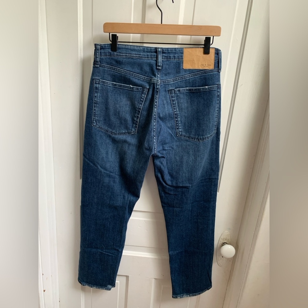 rag & bone maya high-rise ankle slim jeans size 29 - Picture 4 of 11